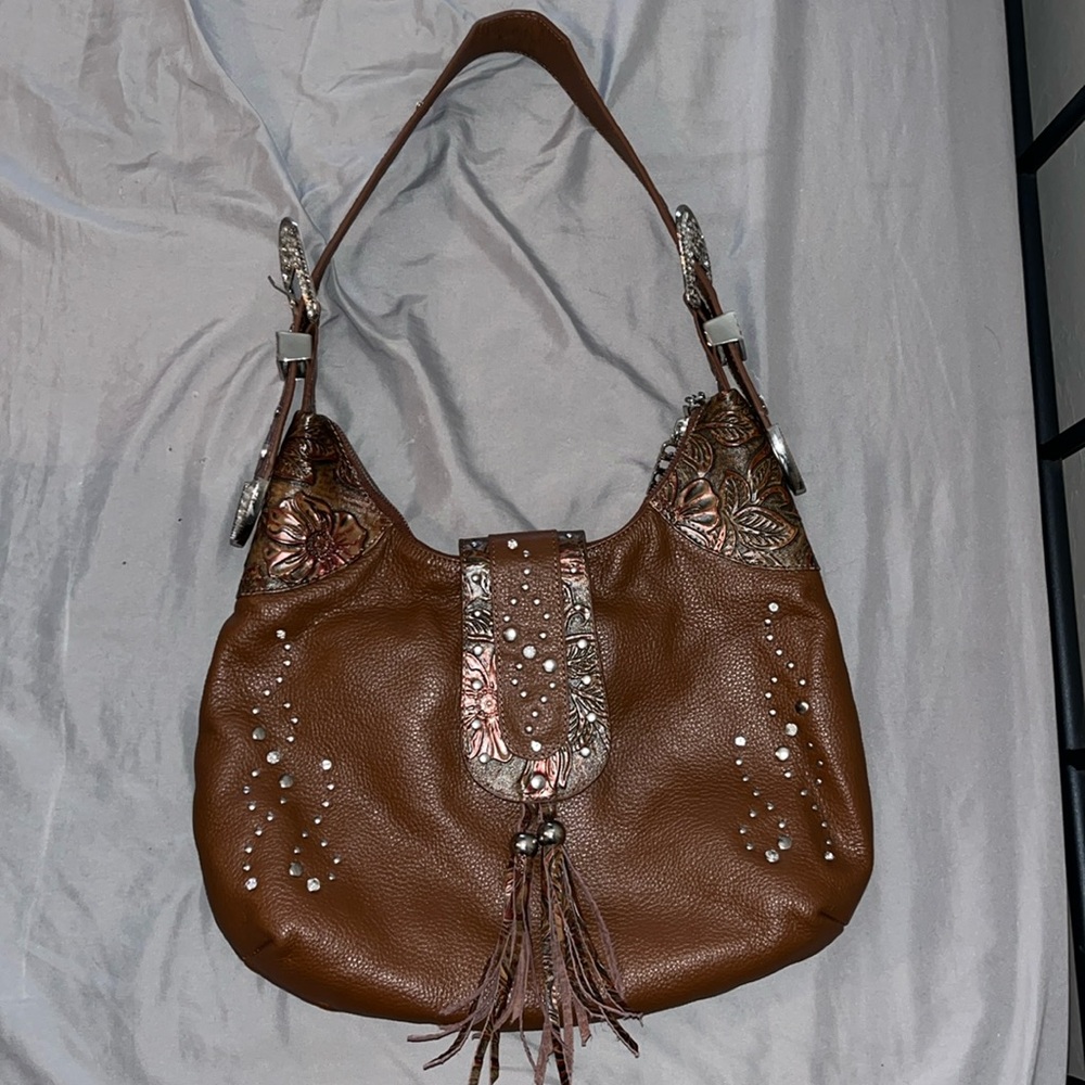 Charm and Luck Leather Purse